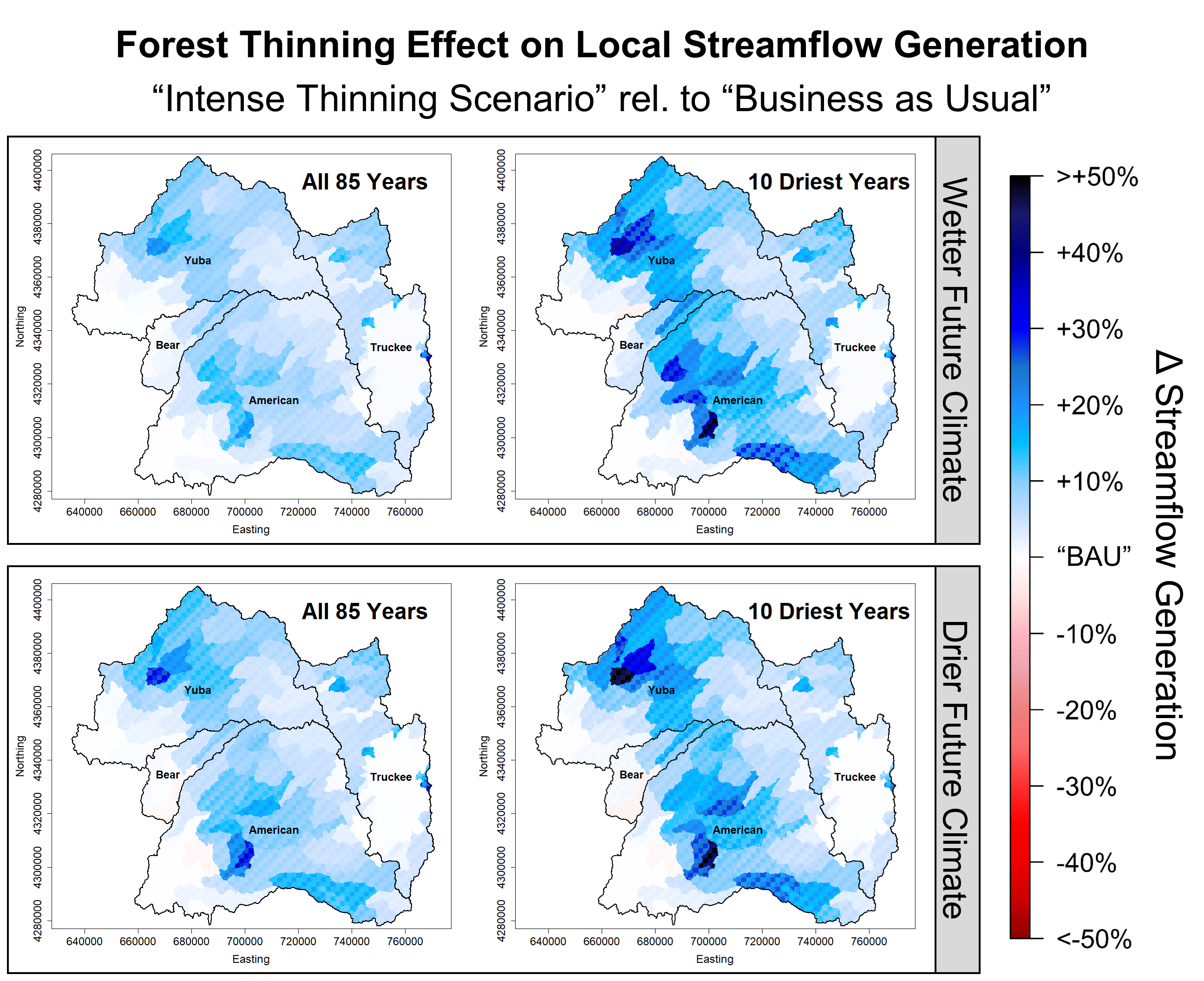Sierra Nevada's Forest Thinning: A Sustainable Solution for Fire Mitigation and Water Resource Enhancement