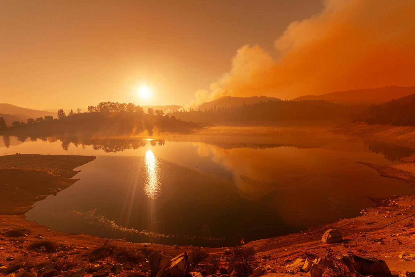 Study Reveals Widespread Impact of Wildfire Smoke on North American Lakes