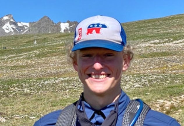 Clifford Adamchak in the field